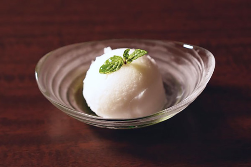 季節のシャーベット